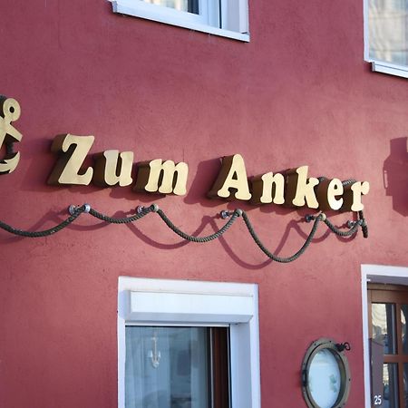 Ferienwohnung Hafenkoje Zum Anker Wolgast Exterior foto