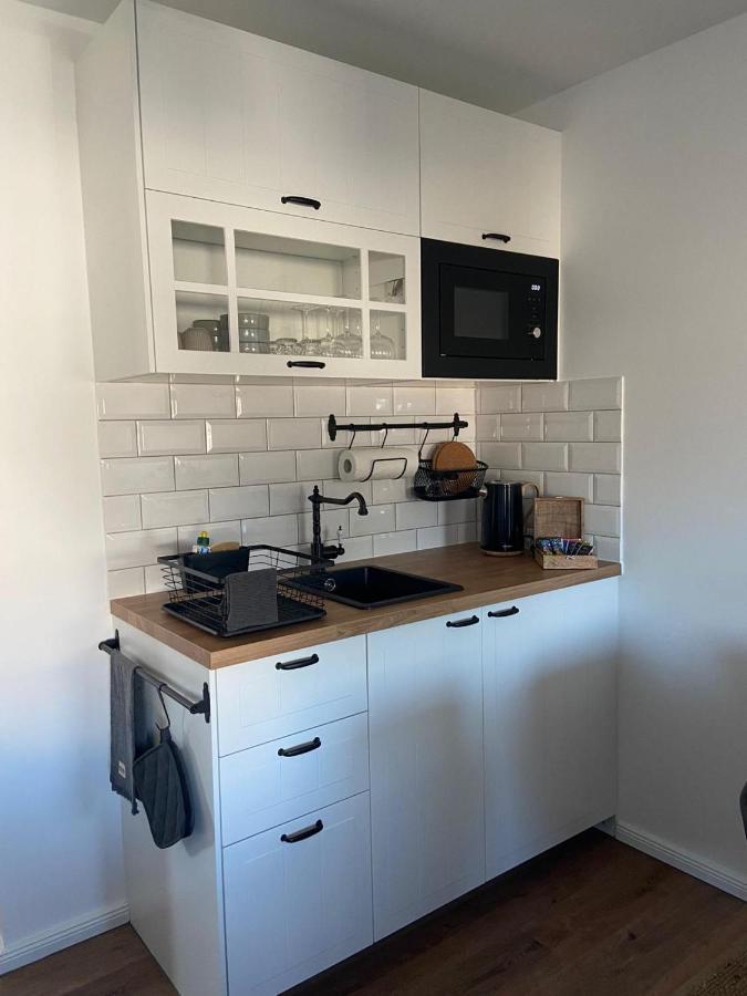 Ferienwohnung Hafenkoje Zum Anker Wolgast Exterior foto