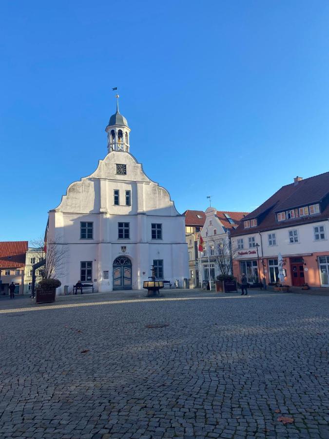 Ferienwohnung Hafenkoje Zum Anker Wolgast Exterior foto