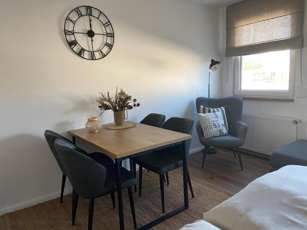 Ferienwohnung Hafenkoje Zum Anker Wolgast Exterior foto