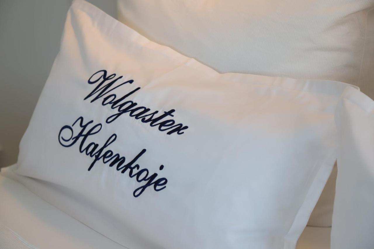 Ferienwohnung Hafenkoje Zum Anker Wolgast Exterior foto