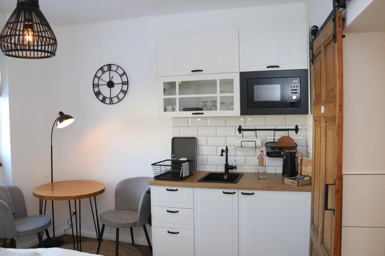 Ferienwohnung Hafenkoje Zum Anker Wolgast Exterior foto